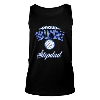 Volleyball Stepdad For Men Unisex Tank Top | Mazezy
