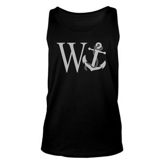 W Anchor Word Game Unisex Tank Top | Mazezy