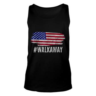 Walkaway Hashtag Walk Away Funny Movement Unisex Tank Top | Mazezy