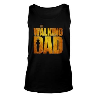 Walking Dad Father's Day Best Grandfather Men Fun Gift Unisex Tank Top | Mazezy