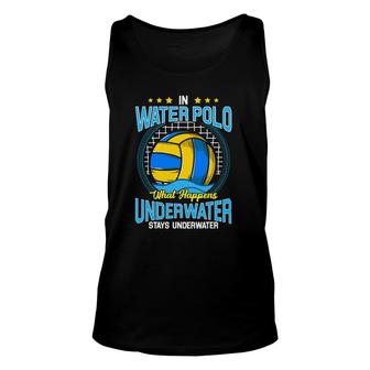 Water Polo Gifts Funny Quotes For A Waterpolo Player Unisex Tank Top | Mazezy CA