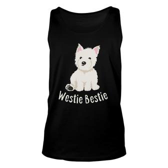 Westie Bestie West Highland White Terrier Unisex Tank Top | Mazezy