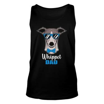 Whippet Dad Gift Idea Proud Dog Owner Unisex Tank Top | Mazezy