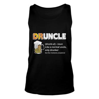 Wild Bobby Drunkle Drunk Uncle Definition Normal But Drunker Tank Top | Mazezy