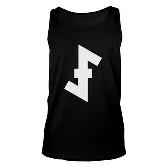Wolfsangel Wolf Claw Rune Protection From Wolves Unisex Tank Top | Mazezy