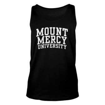 Womens Mount Mercy University Oc1687 Unisex Tank Top | Mazezy