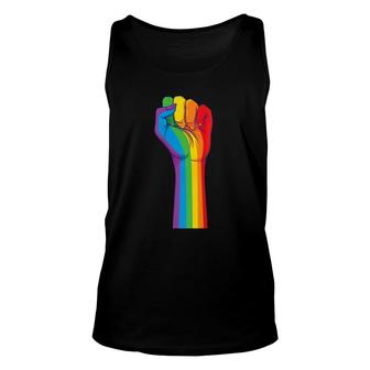 Womens Rainbow Gay Pride Womens Summer Tops Unisex Tank Top | Mazezy DE