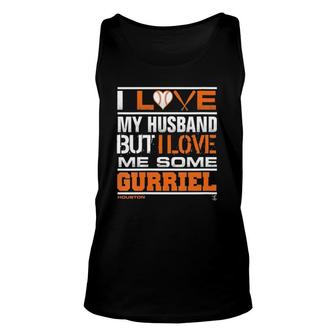 Womens Yuli Gurriel I Love My Husband Gameday Unisex Tank Top | Mazezy