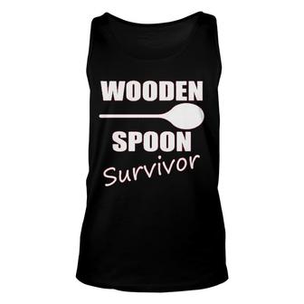 Wooden Spoon Survivor Unisex Tank Top | Mazezy