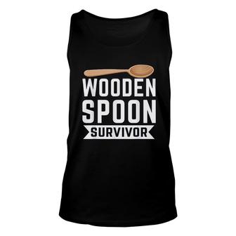 Wooden Spoon Survivor Unisex Tank Top | Mazezy