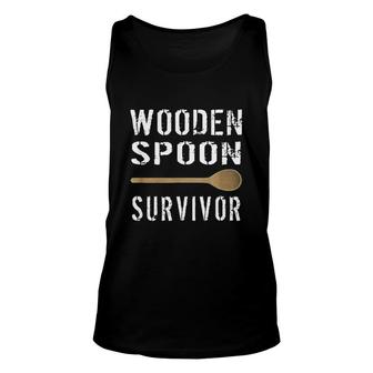 Wooden Spoon Survivor Unisex Tank Top | Mazezy