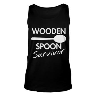 Wooden Spoon Survivor Unisex Tank Top | Mazezy