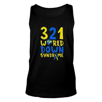 World Syndrome Day Awareness March 21 Unisex Tank Top | Mazezy