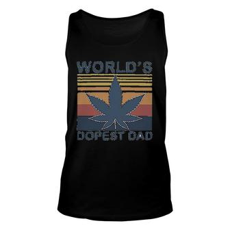 Worlds Dopest Dad Unisex Tank Top | Mazezy