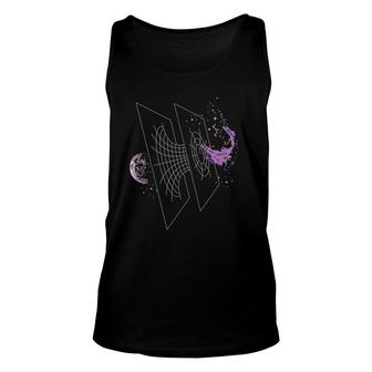 Wormhole Astrophysics Physics Space Nerd Physicist Gift Unisex Tank Top | Mazezy