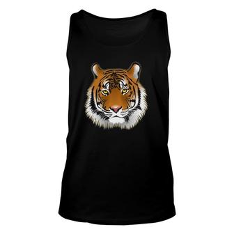 Year Of The Tiger 2022 Tiger Growling Mouth Open Bengal Men Unisex Tank Top | Mazezy