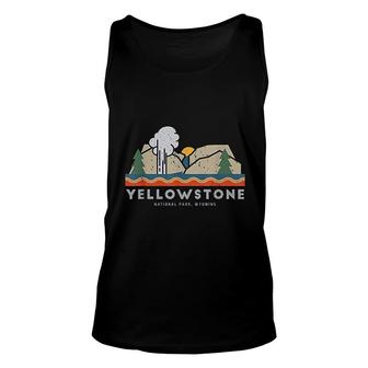 Yellowstone National Park Unisex Tank Top | Mazezy