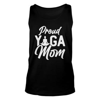 Yoga Mom Mothers Day Proud Yoga Mom Sport Mom Unisex Tank Top - Thegiftio UK