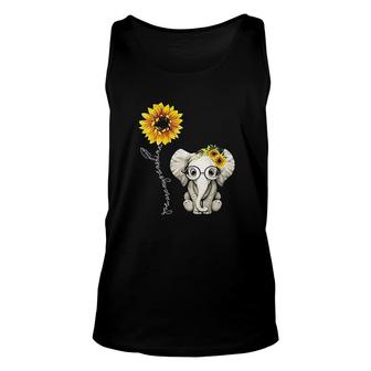 You Are My Sunshine Hippie Sunflower Elephant Gift Friend Unisex Tank Top - Thegiftio UK