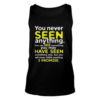 You Never Seen Anything Funny Grammar Rules Teachers Unisex Tank Top | Mazezy