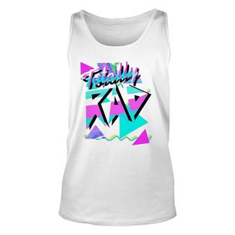 1980'S-Style Totally Rad 80S Casual Hipster V101 Ver2 Unisex Tank Top | Mazezy