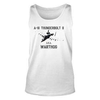 A 10 Warthog Attack Jet A 10 Thunderbol Unisex Tank Top | Mazezy