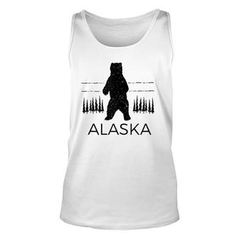 Alaska Alaskan Bear Alaska Gift Alaska Tank Top Unisex Tank Top | Mazezy