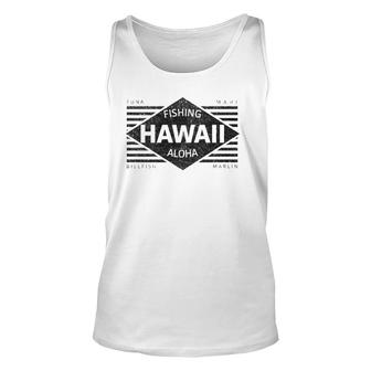 Aloha North Shore Hawaii Surfing In Vintage Style Premium Unisex Tank Top | Mazezy AU