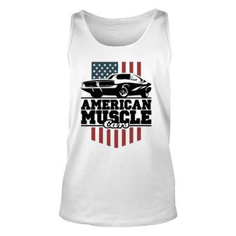 American Muscle Cars For High-Performance Car Lovers Unisex Tank Top | Mazezy