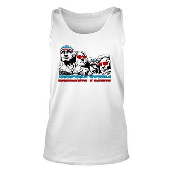 American Usa Flag Dream Team Funny Patriotic Retro Vintage Unisex Tank Top | Mazezy