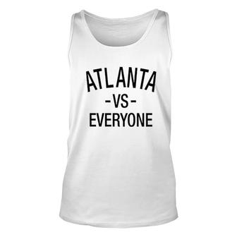 Atlanta Vs Everyone Unisex Tank Top | Mazezy