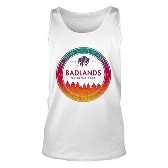 Badlands National Park South Dakota Gifts Unisex Tank Top - Thegiftio