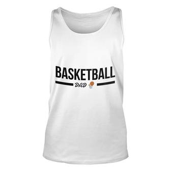 Basketball Dad Simple Unisex Tank Top | Mazezy