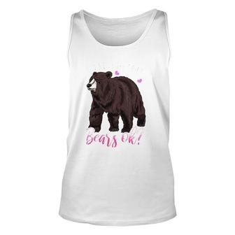 Bears Grizzly Bear Lover Unisex Tank Top | Mazezy UK