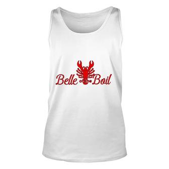 Belle Of The Boil Seafood Crawfish Boil Lobster Party Unisex Tank Top | Mazezy