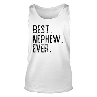 Best Nephew Ever Father’S Day Gift For Nephew Uncle Auntie Unisex Tank Top | Mazezy