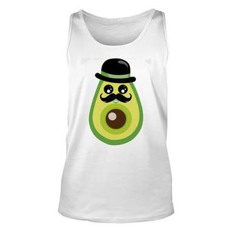 Best Papacado Ever Kawaii Avocado Dad Fathers Cinco De Mayo Unisex Tank Top - Thegiftio