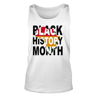 Black History African American Black Pride Unisex Tank Top | Mazezy