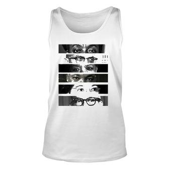 Black History Month Civil Rights Activists Eyes Unisex Tank Top | Mazezy CA