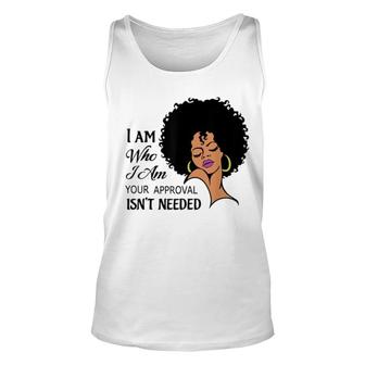 Black Queen Lady Black History Gifts Unisex Tank Top | Mazezy