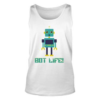 Bot Life Robot Lover T Unisex Tank Top | Mazezy