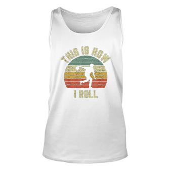 Bowling This Is How I Roll Retro Design Unisex Tank Top | Mazezy