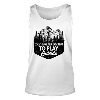 Bushcraft Life For Survival Camping Orienteering Unisex Tank Top | Mazezy