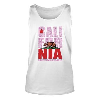 California Bear Republic Unisex Tank Top | Mazezy