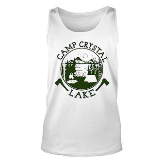 Camp Crystal Lake Counselor Horror Unisex Tank Top | Mazezy