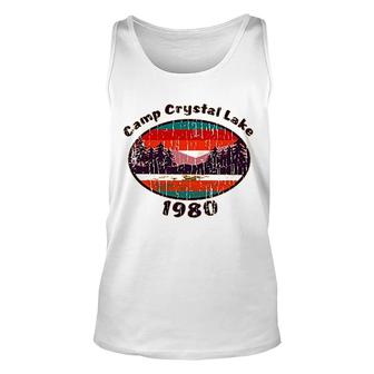 Camp Crystal Lake Unisex Tank Top | Mazezy