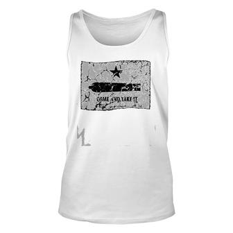 Come And Take It, Gonzales Flag Unisex Tank Top | Mazezy