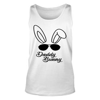 Cool Daddy Bunny Ears Matching Easter Bunny Egg Hunting Unisex Tank Top - Thegiftio UK