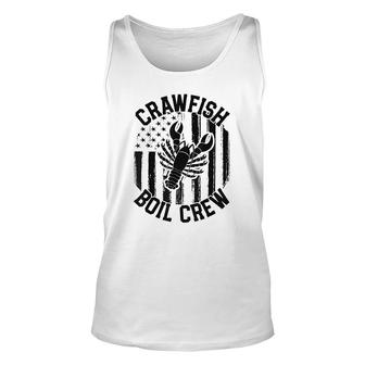 Crawfish Boil Crew Funny Cajun Unisex Tank Top | Mazezy