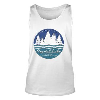 Crystal Lake Camp Counselor Unisex Tank Top | Mazezy
